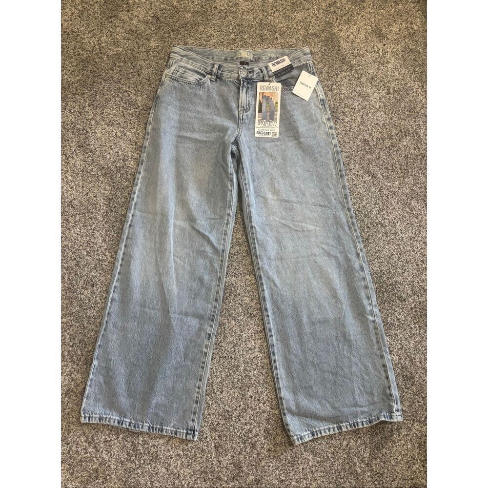 ❤️Forever 21 Rewash Classic Fit A-Line Flare Jeans - Picture 2 of 10